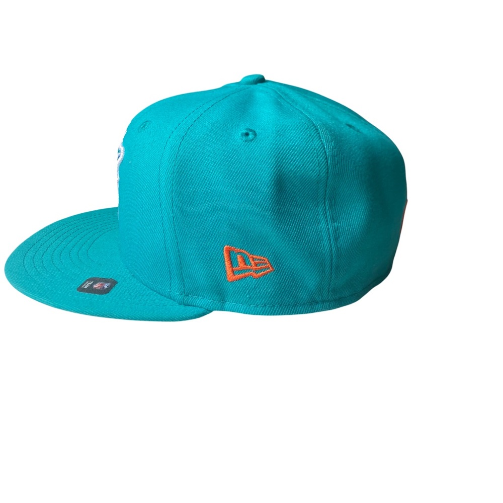 New Era NFL Miami Dolphins 59FIFTY Fitted Hat Cap Men’s 7 1/8 - Picture 3 of 13